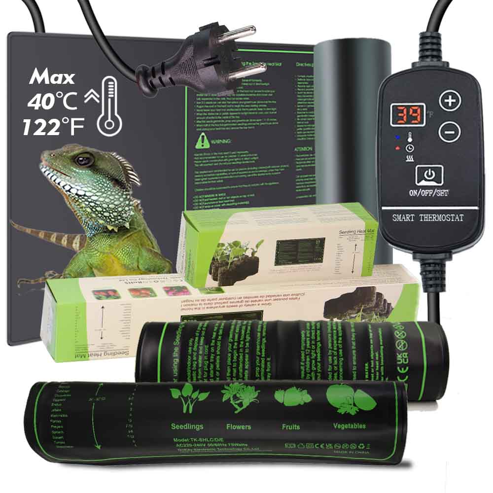 7-100W Plants Heating Pad with - Seedling Heat Mat recension och pris